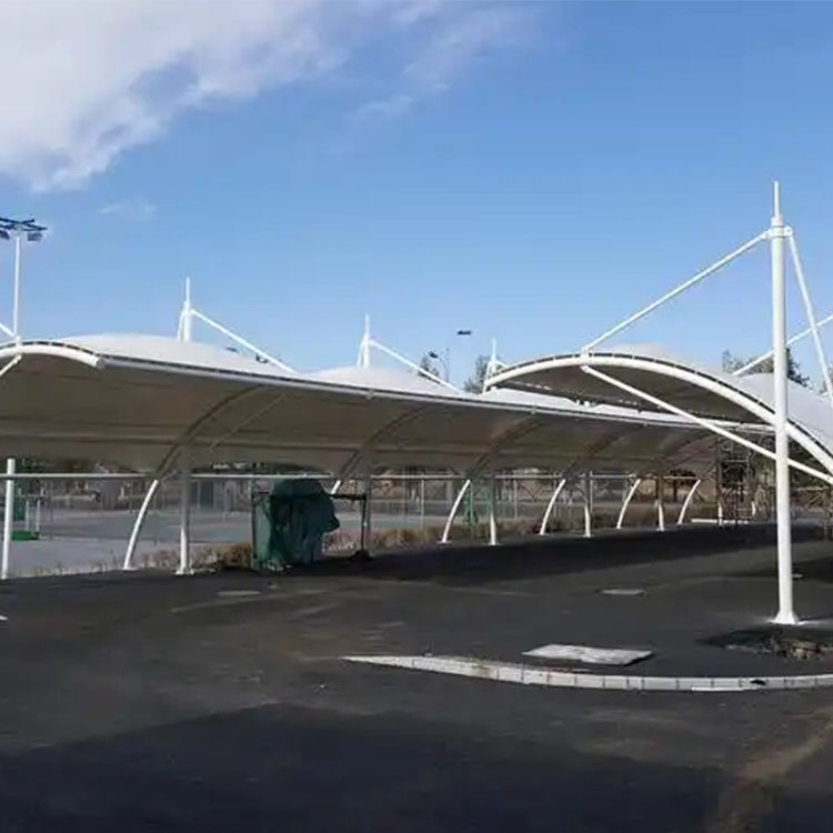 鞍山膜结构电动车棚