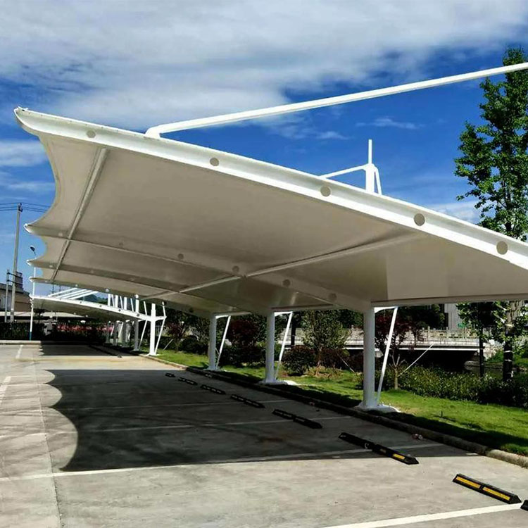 鞍山膜结构汽车棚