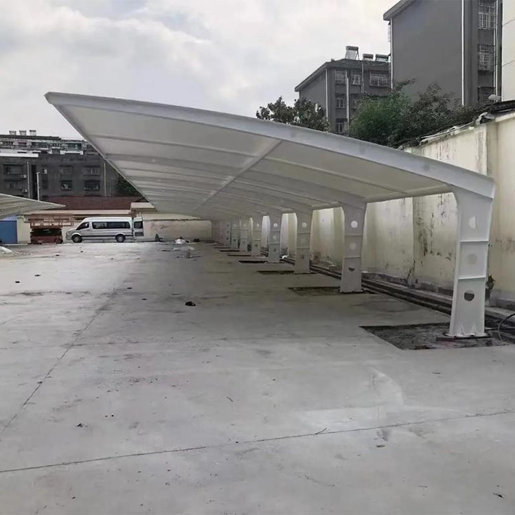 鞍山膜结构汽车棚