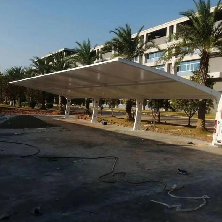 鞍山膜结构汽车棚