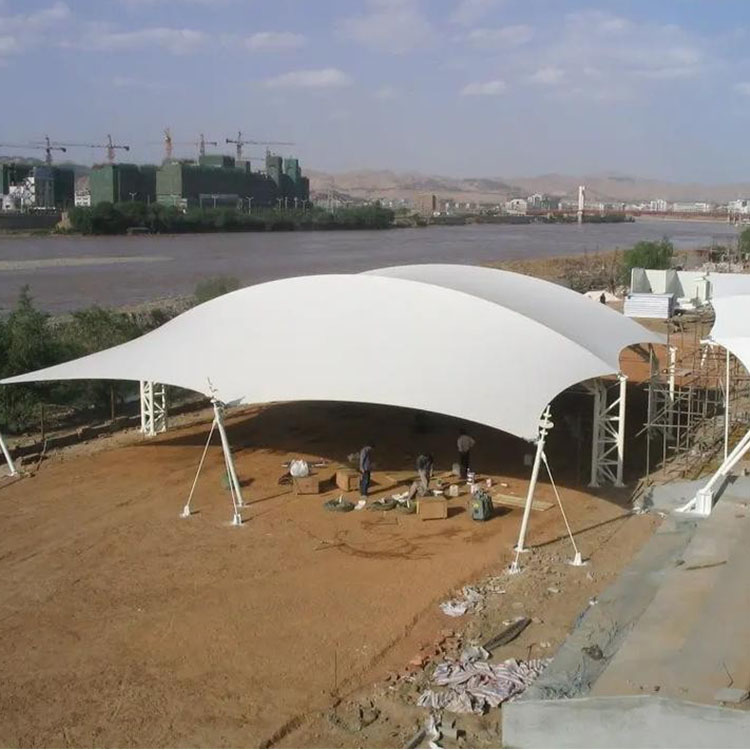 鞍山膜结构汽车棚